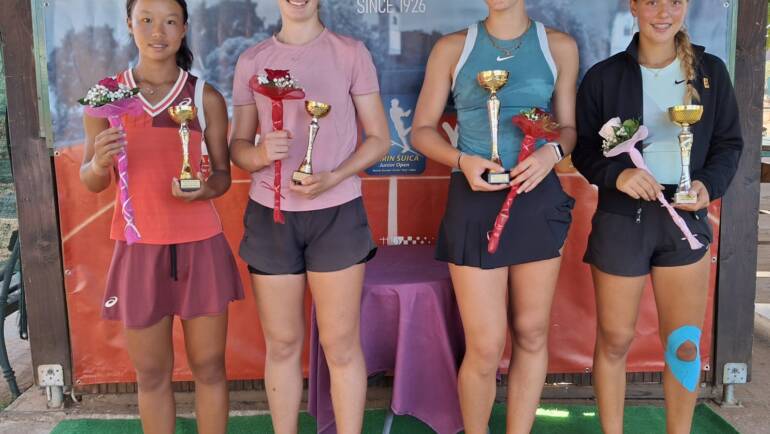 Marta Dobrić i Lara Šerić najbolje u paru na Junior Croatia Openu u Čakovcu