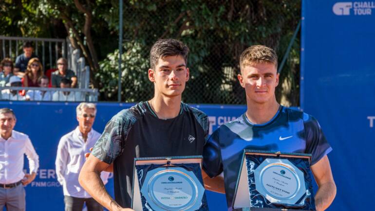 Luka Mikrut pobijedio u Comu Duju Ajdukovića za svoj prvi naslov na Challengerima!