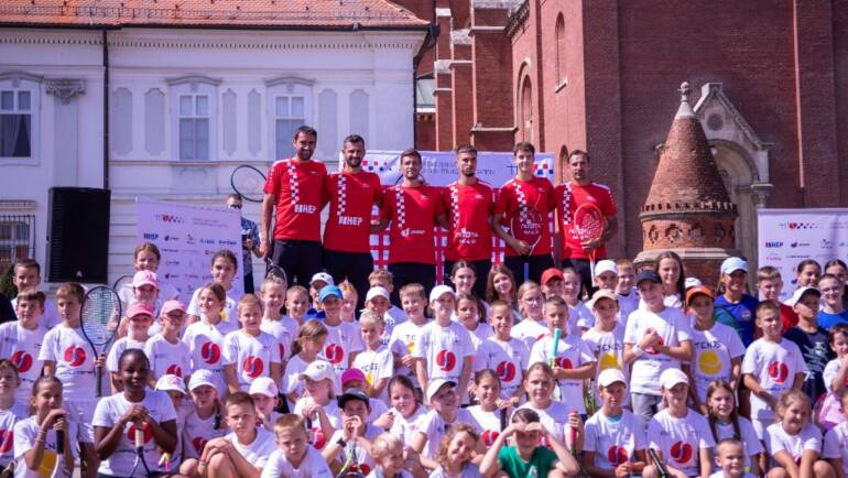 Održan Dječji dan, Borna Ćorić otpao zbog ozljede