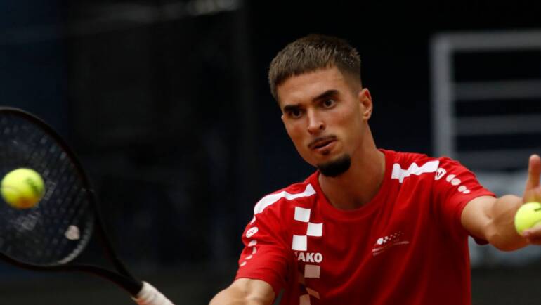 Litavac Vilius Gaubas preokretom svladao Dina Prižmića u 2. kolu ATP turnira u Santiagu