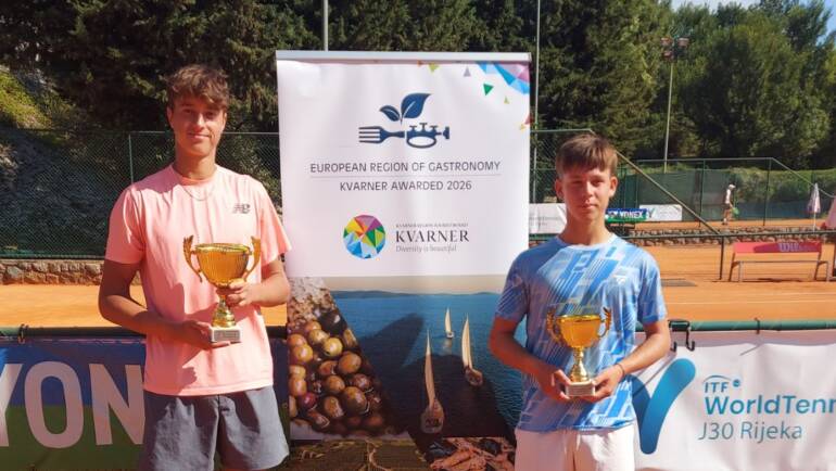 Leonardo Ljubičić pobijedio Maura Mavračića za naslov pobjednika Kvarner Junior Opena u Rijeci