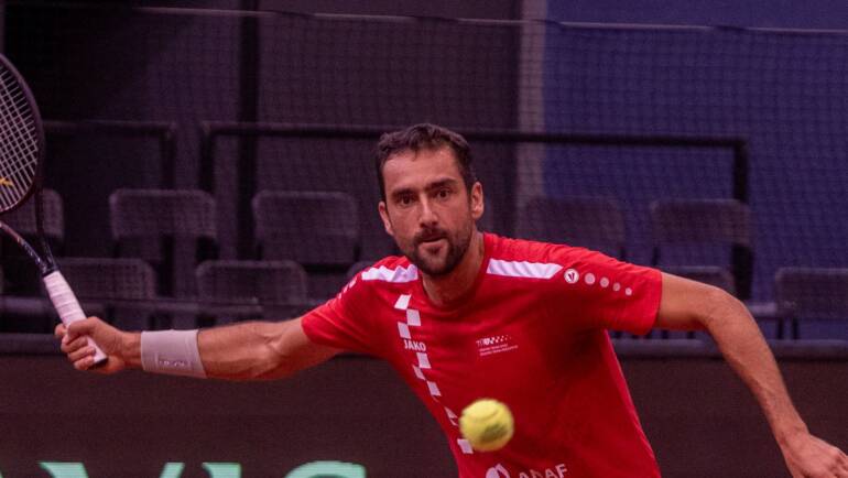 Marin Čilić u 2. kolu Challengera u Helsinkiju