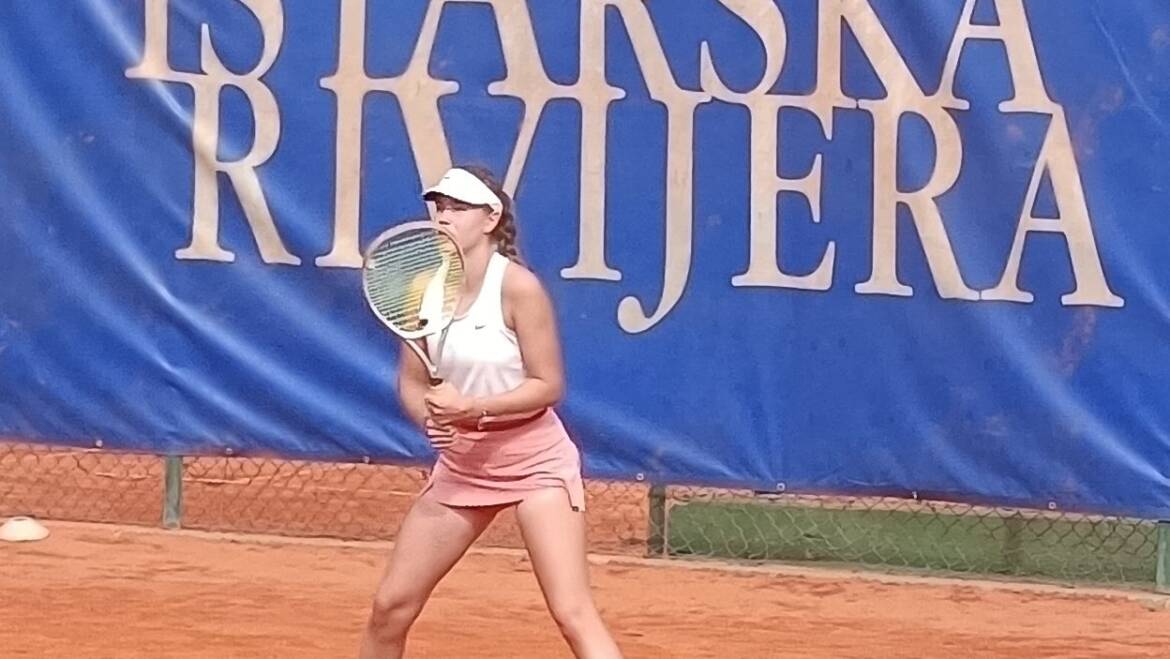 Anton Stipetić i Nika Dragičević u četvrtfinalu Junior Istarske rivijere u Poreču