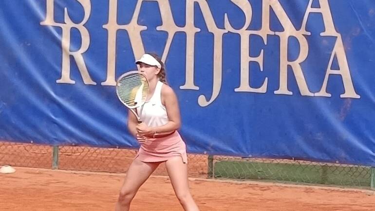 Anton Stipetić i Nika Dragičević u četvrtfinalu Junior Istarske rivijere u Poreču