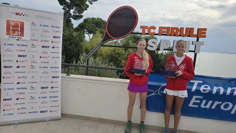 Polina Car i Marija Milat za naslov na Split Openu, u završnici i Jakov Ogrizek