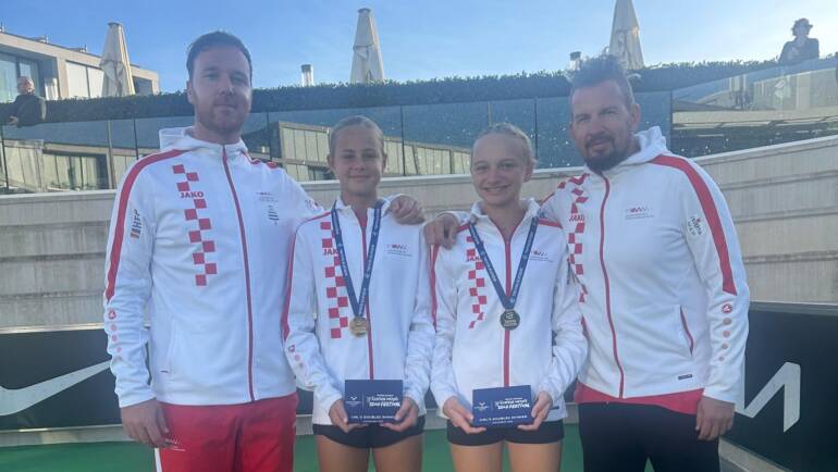 Polina Car i Ana Marija Rebić do naslova pobjednica Tennis Europe festivala na Mallorci!