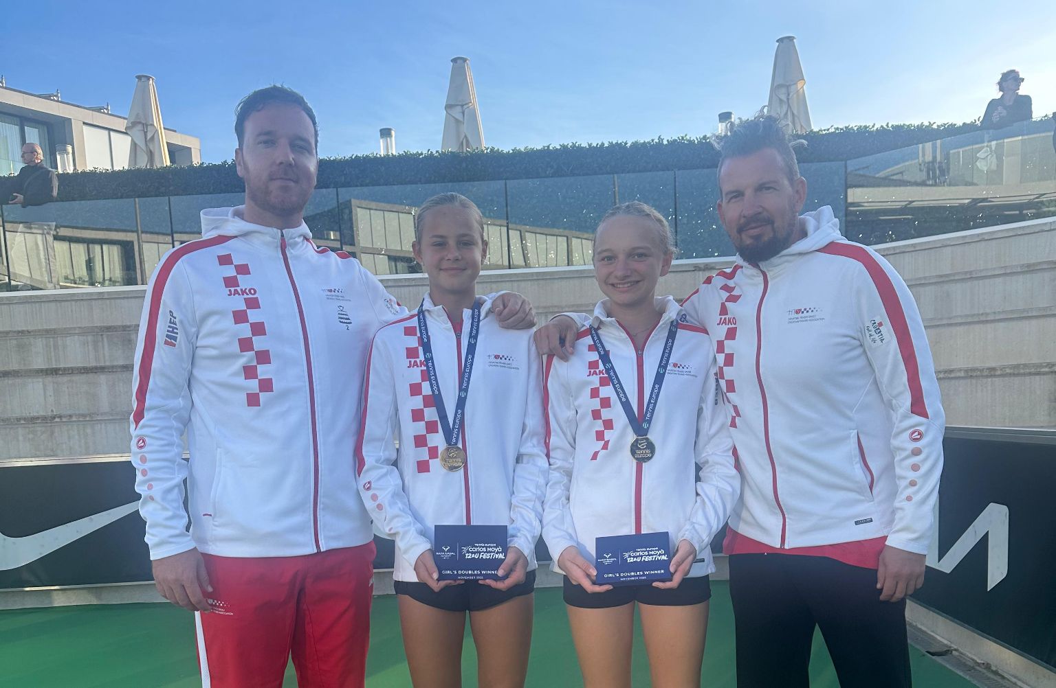 Polina Car i Ana Marija Rebić do naslova pobjednica Tennis Europe festivala na Mallorci!