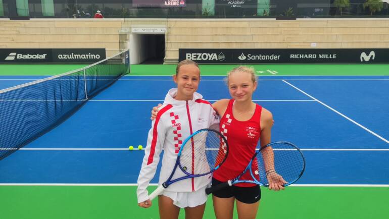 Polina Car i Ana Marija Rebić u finalu parova na Tennis Europe festivalu na Mallorci