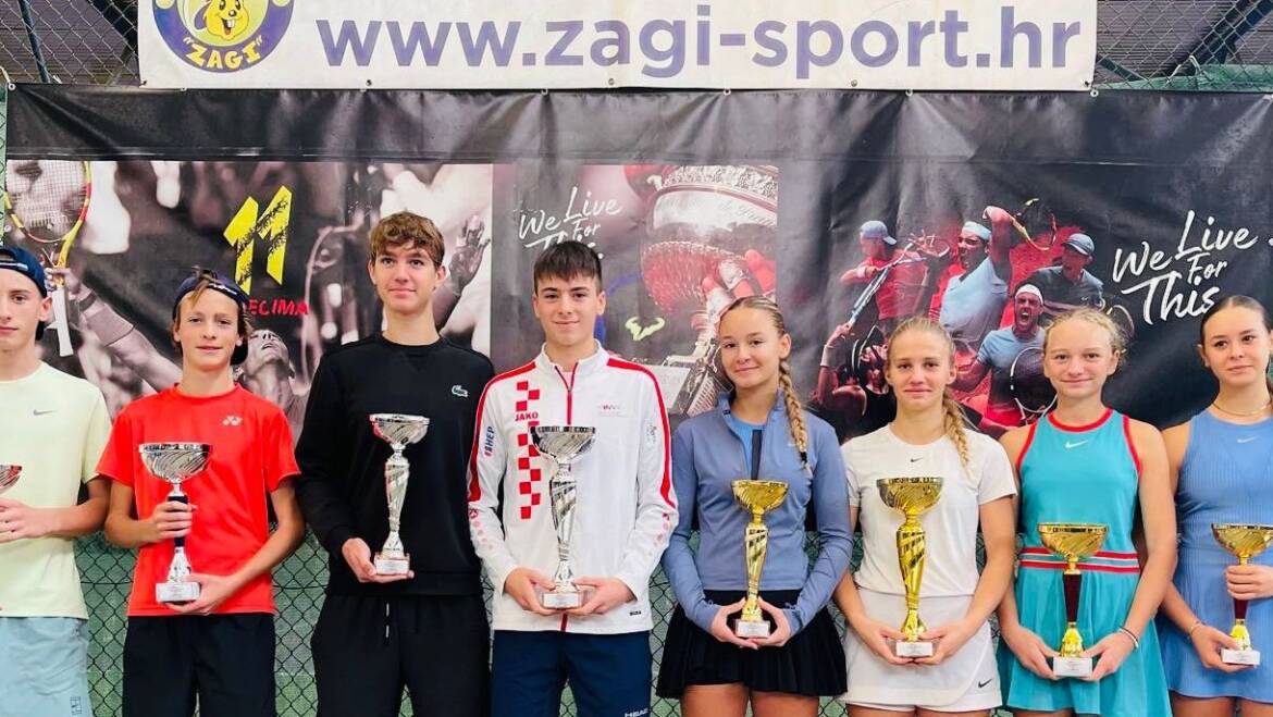 Leon Motušić i Ana Marija Rebić te Manuel Matešić i Iva Jerković najbolji na Mastersima do 13 i 15 godina