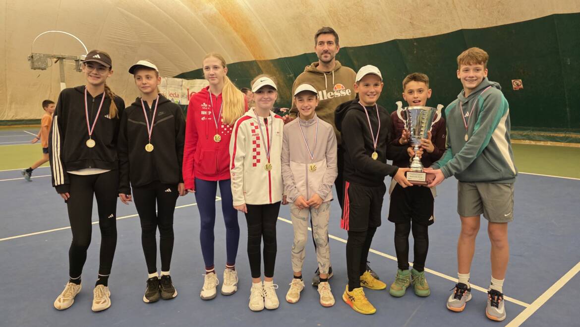 TK Split 1950 ponovno najbolji na Ekipnom prvenstvu Dalmacije do 12 godina