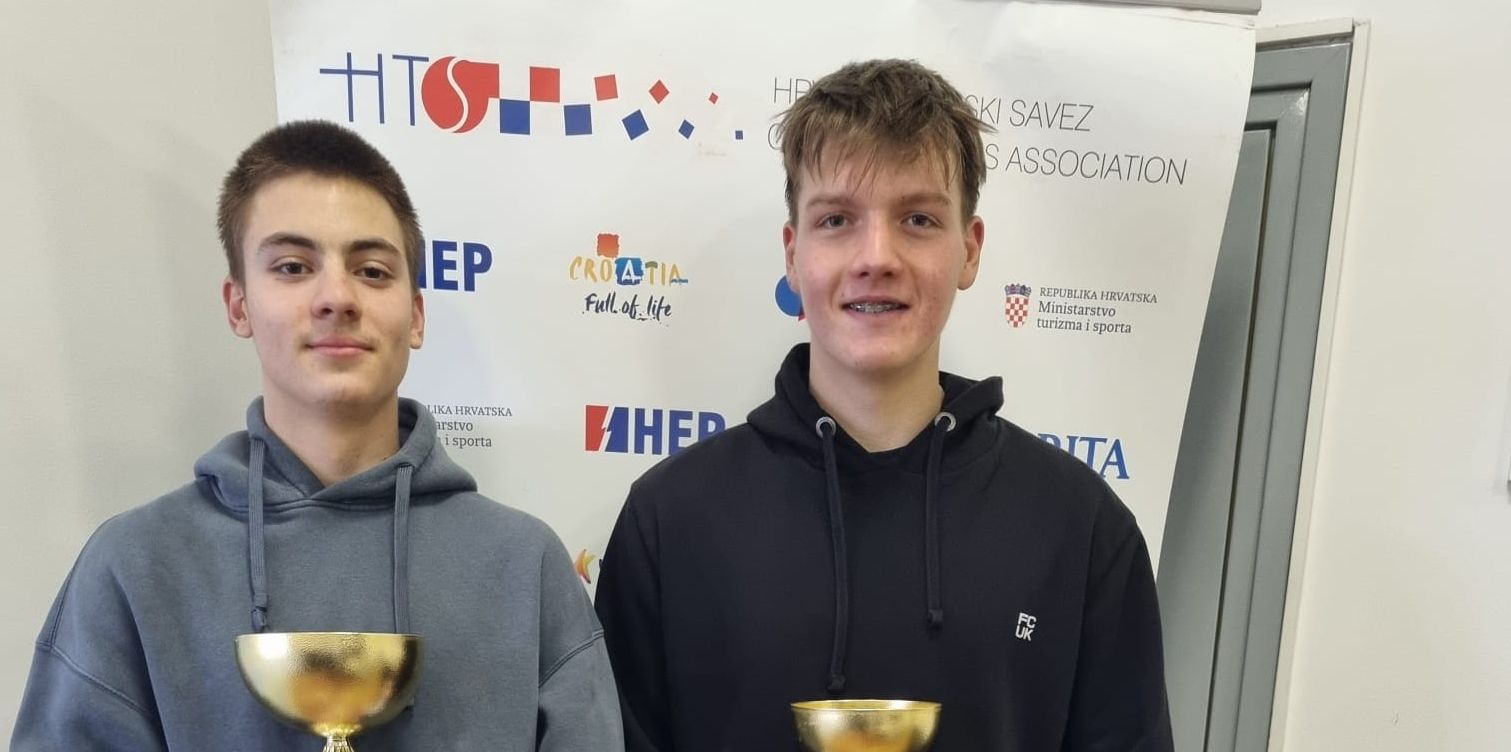 Ivon Jovanović pobjednik Dvoranskog pojedinačnog prvenstva Hrvatske do 18 godina za juniore