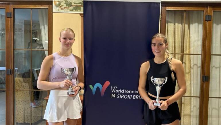 Ivan Dumbović u finalu turnira u Širokom Brijegu, Marta Dobrić do naslova u paru