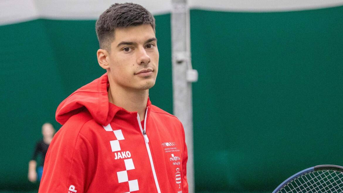 Počele pripreme za Davis Cup, Luka Mikrut prvi put u službenoj postavi