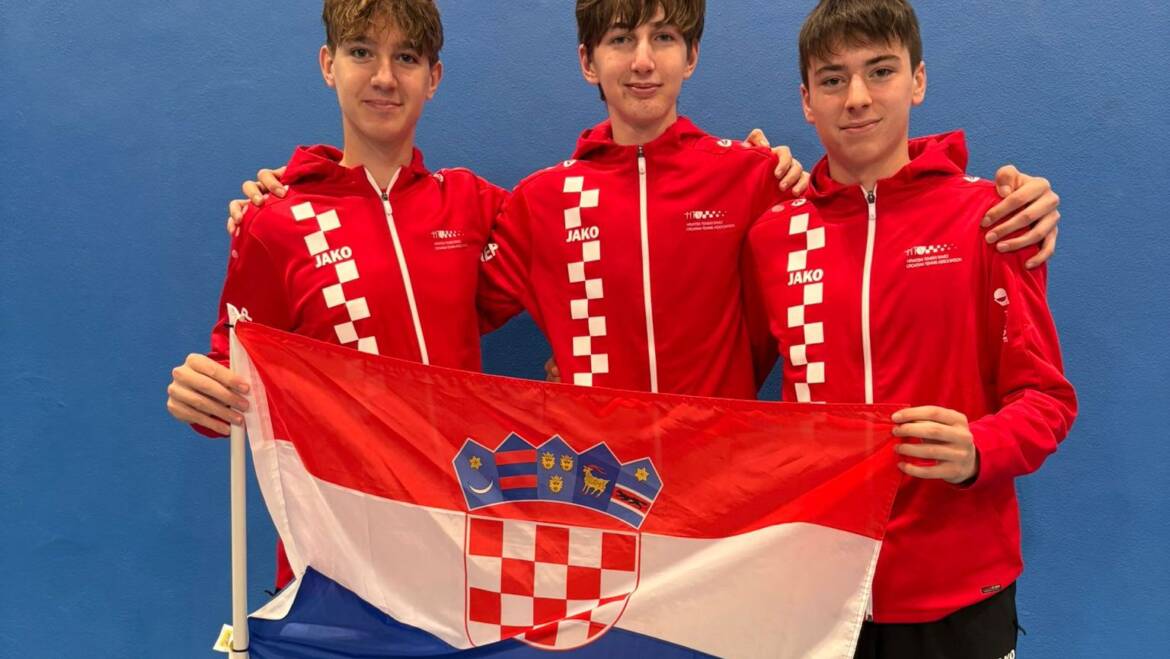 Muška reprezentacija do 16 godina za treće mjesto u Italiji, tenisačice sedme u Portugalu