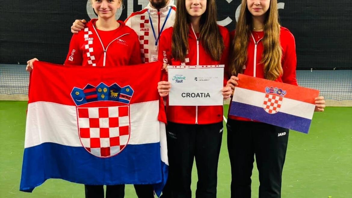 Tenisačice U14 izgubile od Austrije, tenisači od Italije
