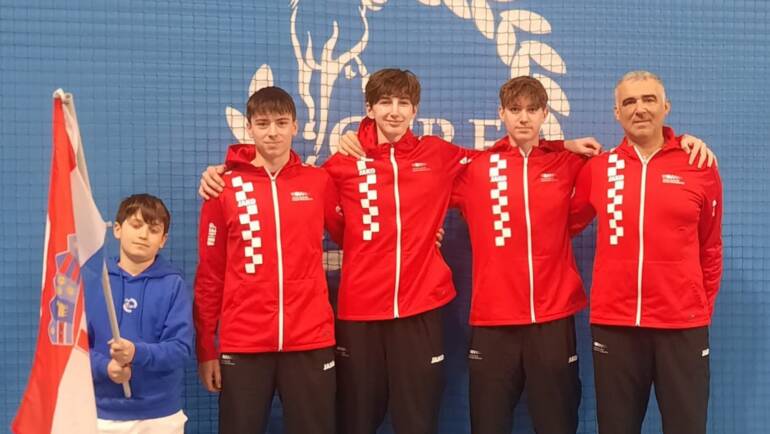 Hrvatska reprezentacija U16 uvjerljivo do pobjede nad Ciprom, poraz tenisačica