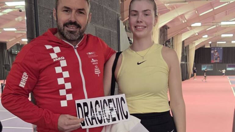 Marta Dobrić i Nika Dragičević dalje na juniorskom ITF turniru u Loughboroughu