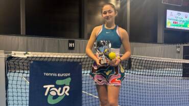 Leon Motušić, Morena Družijanić, Lea Bertos, Lana Mravak i Ema Štajcar u četvrtfinalu Salona Cupa