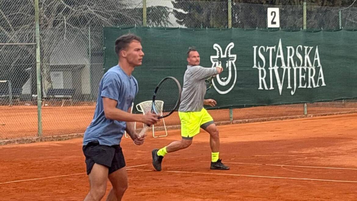 Karlo Kajin i Deni Žmak do završnice parova u Rovinju