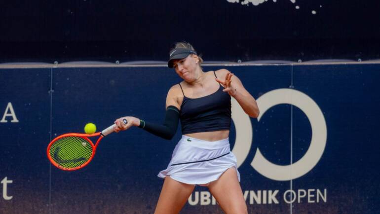 Tena Lukas bez prolaza u četvrtfinale  WTA turnira u Dubrovniku, Španjolka uvjerljiva