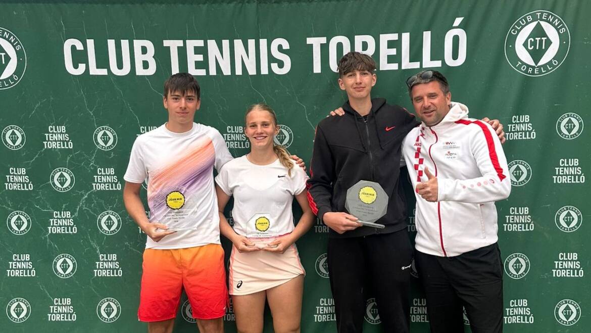 Rene Bertos i Manuel Matešić do naslova u paru na Tennis Europe turniru u španjolskom Torellu