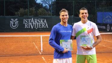 Karlo Kajin slavio u paru na ITF World tennis Touru u Opatiji