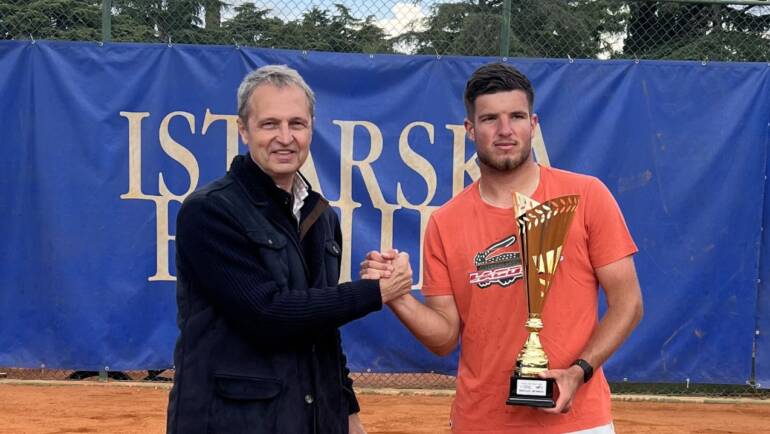 Mili Poljičak pobjednik prvog turnira 54. izdanja Istarske rivijere u Poreču!