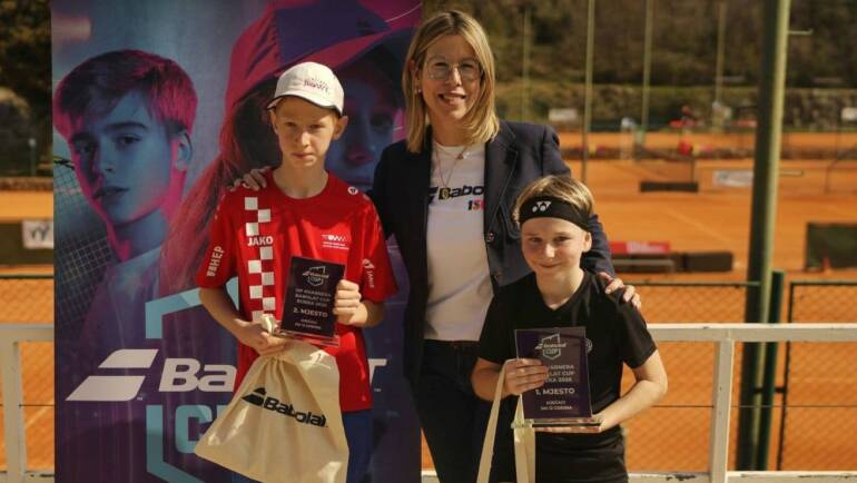 Pobjednici prvog turnira Babolat Cupa Lukin i Sidorčuk