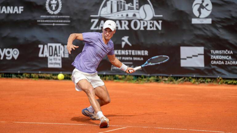 Karlo Kajin u 2. kolu ITF turnira u Opatiji