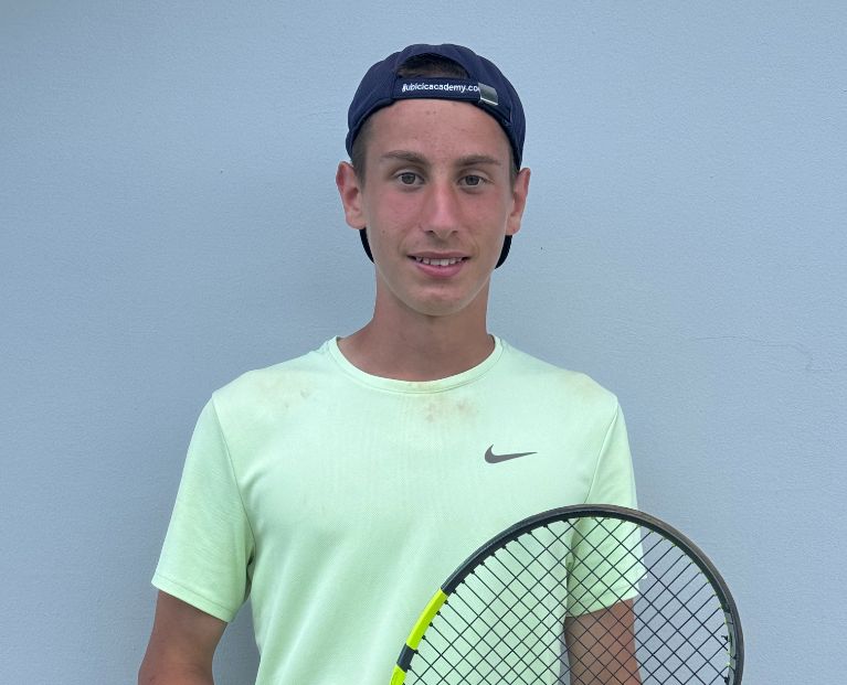 Joakim Bobanović, Jakov Kramarić i Ana Baketić u četvrtfinalu Tennis Europe turnira u Krškom
