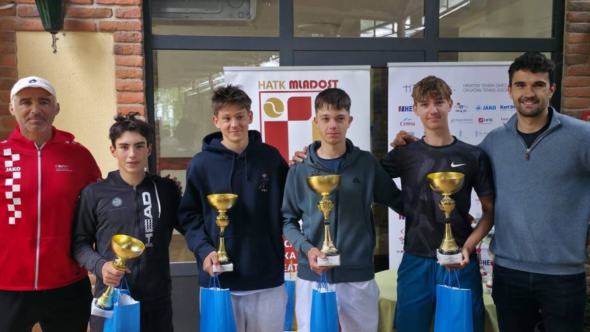 Rene Bertos i Rea Godinić najbolji na Pojedinačnom prvenstvu Hrvatske do 16 godina u Zagrebu