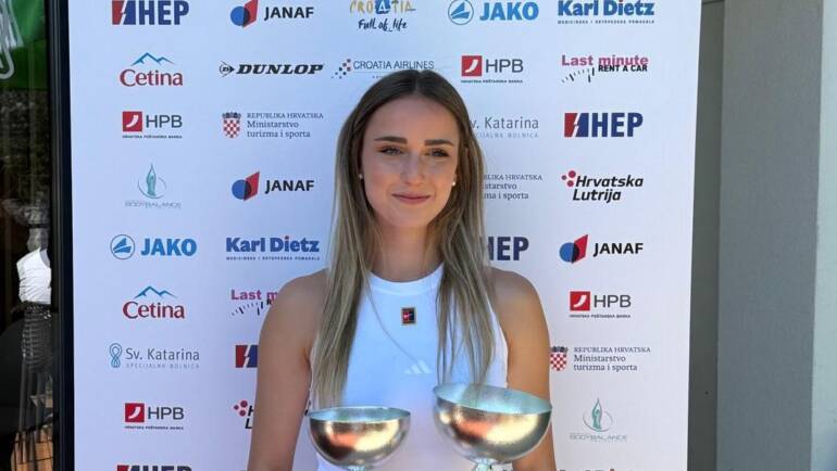 Ivan Maraković i Milana Rašan-Buha u četvrtfinalu juniorskog ITF turnira u Dubrovniku