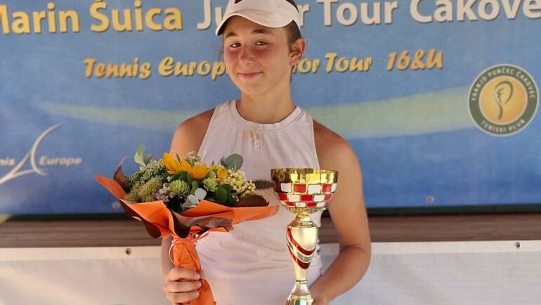 Morena Družijanić pobjednica Marin Šuica Junior Opena u Čakovcu!