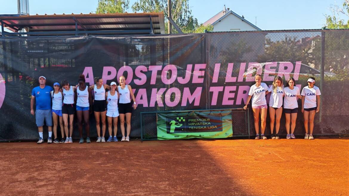 Pobjede tenisačica HTK Zagreba, Splita 1950 i Olimpija Osijek 1984