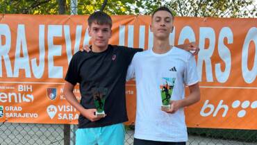 Marko Čolak i Mateo Jerković pobjednici juniorskog ITF turnira u Sarajevu