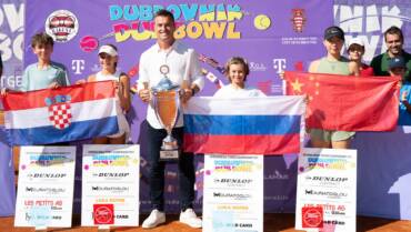 Ira Pupovac i Jan Celiščak podigli pobjedničke pokale na Dubrovnik Dub Bowlu