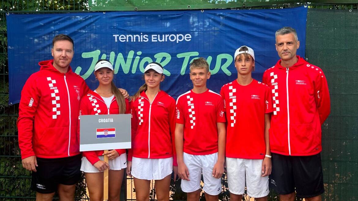Leon Motušić i Angelina Pavinčić u 3. kolu Europskog prvenstva do 14 godina u Mostu