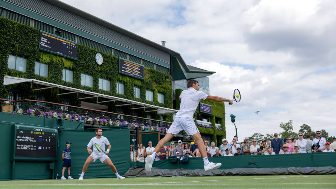 Nikola Mektić i Austin Krajicek u 2. kolu Wimbledona