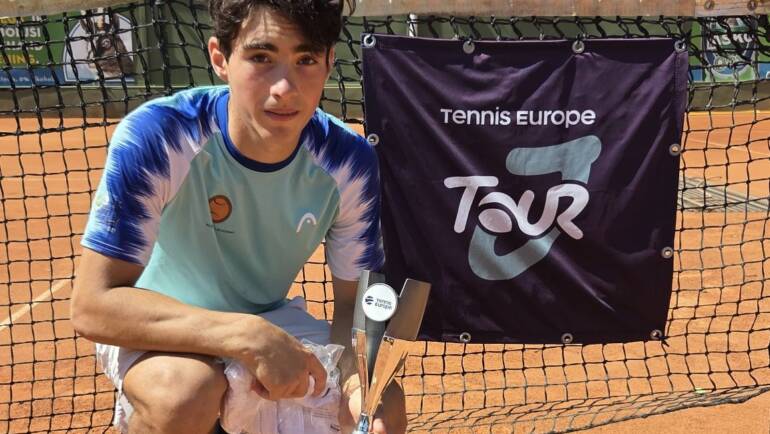 Nino Vižintin bez naslova na Tennis Europe turniru u Celju, 1. nositelj uspješniji