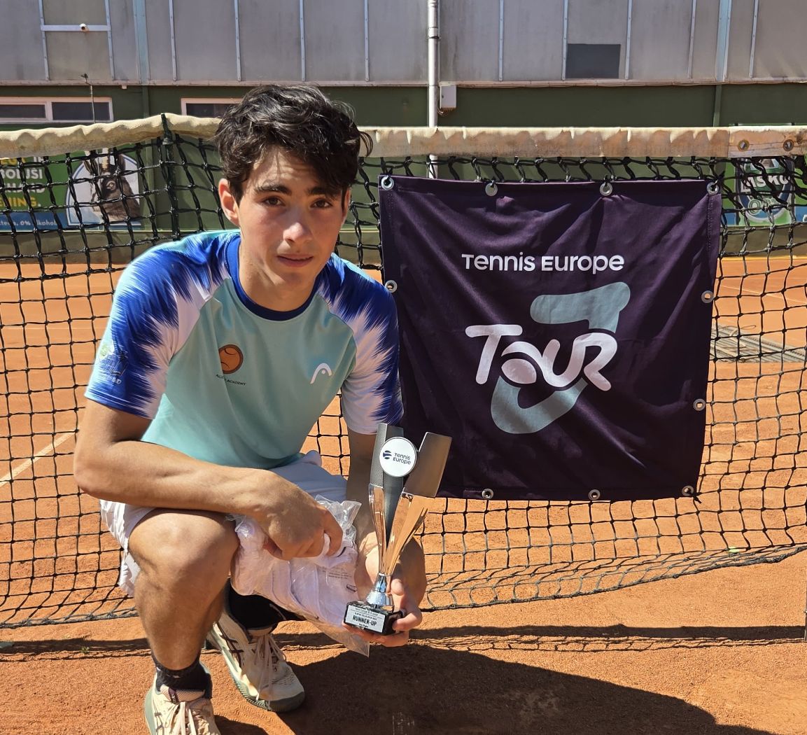 Nino Vižintin bez naslova na Tennis Europe turniru u Celju, 1. nositelj uspješniji