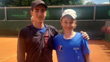 Nino Vižintin do polufinala singla i naslova u paru na Tennis Europe turniru u Prijedoru