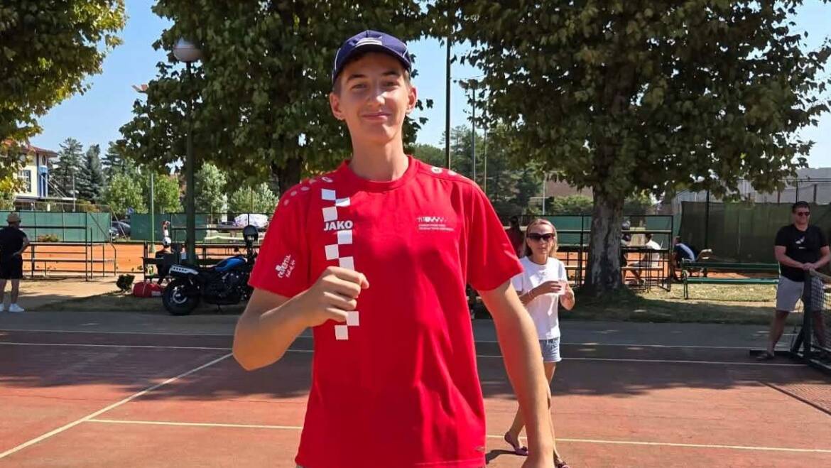 Rene Bertos u završnici Junior Croatia Opena u Čakovcu, Milana Rašan-Buha do polufinala u Peći