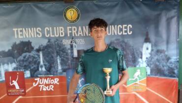 Rene Bertos bez finala Junior Croatia Opena u Čakovcu