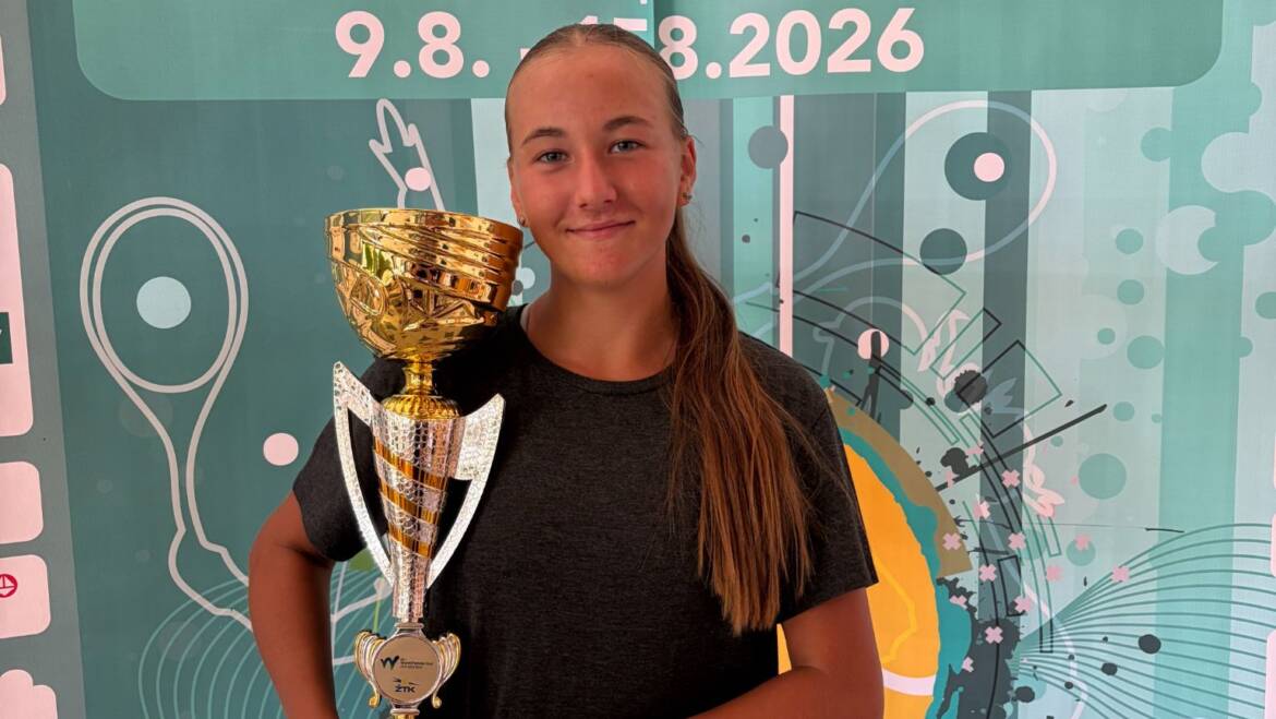 Rea Godinić u Mariboru do drugog naslova u singlu na juniorskim ITF turnirima!