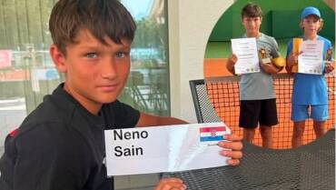 Neno Šain do naslova u paru na Tennis Europe turniru u Karlsruheu!