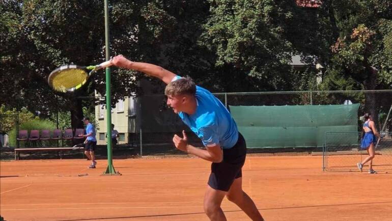 Ivan Maraković, Rene Bertos, Dario Zorica i Rea Godinić u četvrtfinalu Junior Croatia Opena