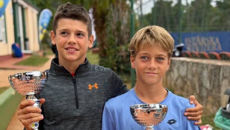 Hrvatski kvintet u polufinalu Kids istarske rivijere, dva domaća naslova u paru