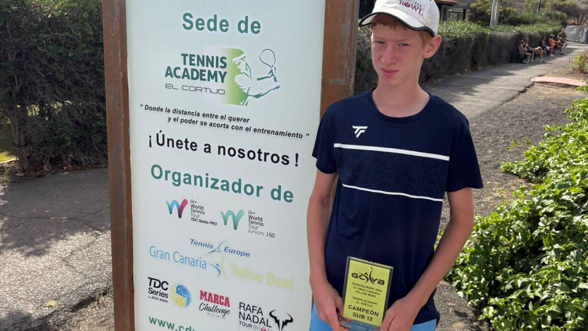 Vito Bede pobjednik Tennis Europe turnira 1. ranga u španjolskom Teldeu!