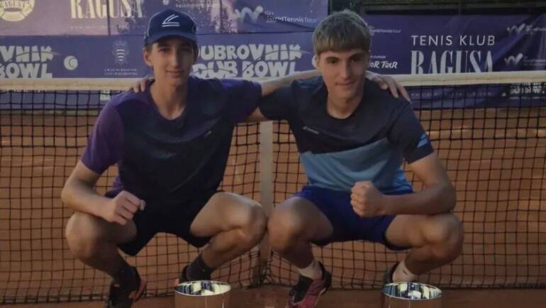 Rene Bertos i Dario Zorica pobjednici juniorskog ITF turnira u Dubrovniku
