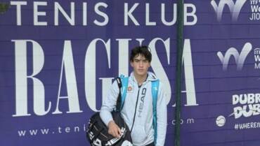 Nino Vižintin u 2. kolu juniorskog ITF turnira u Dubrovniku